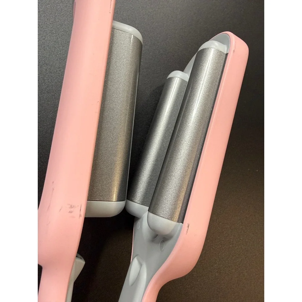 TYMO ROVY Wave Curling Iron Pink Excellent Deep Waver Hair Tool New Open Box